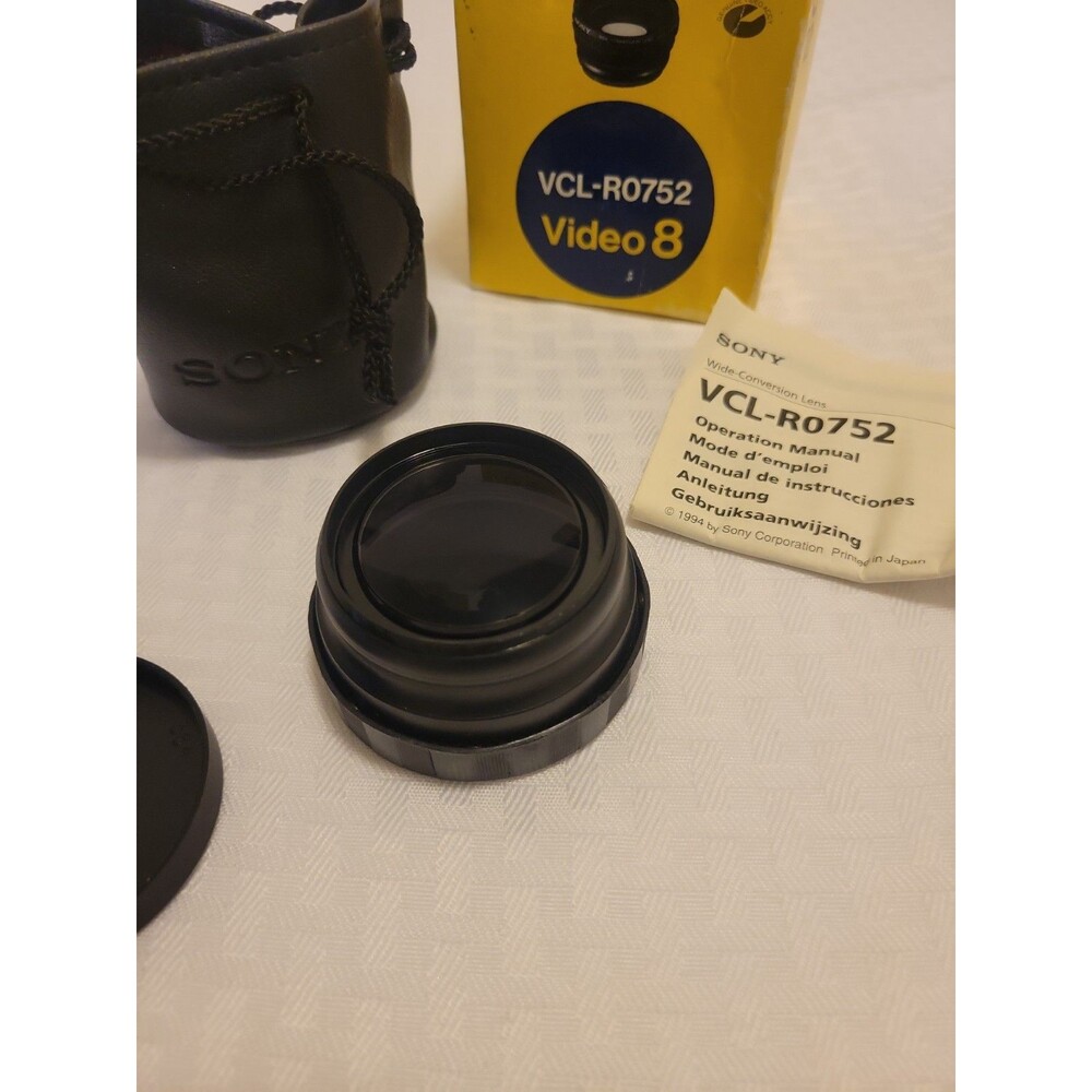 Sony VCL R0752 Lens (VCL-R0752) In Box Pre-owned - Picture 2 of 9